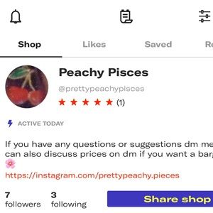 This is my Depop account !